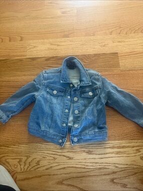 & denim Classic Blue Kids' Denim Jacket - Lightweight Jean Coat